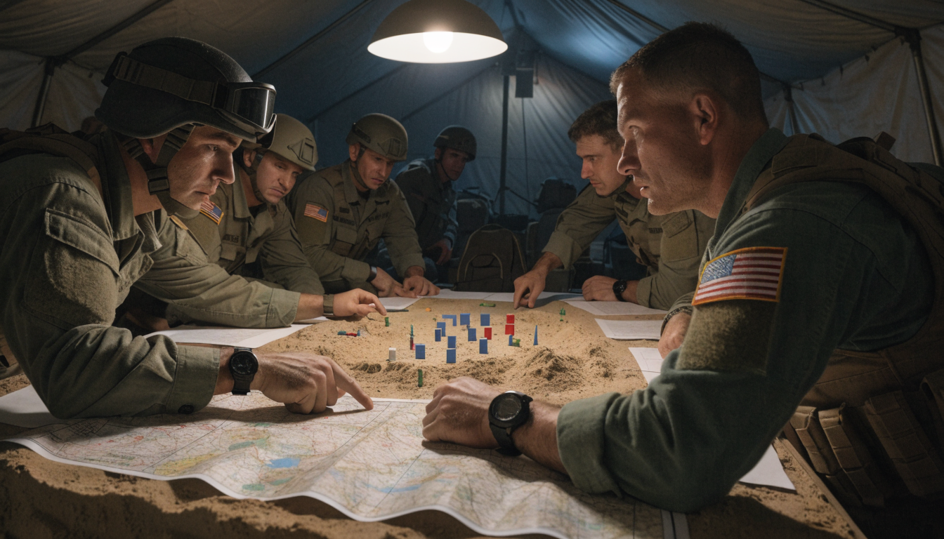 Mission planning briefing